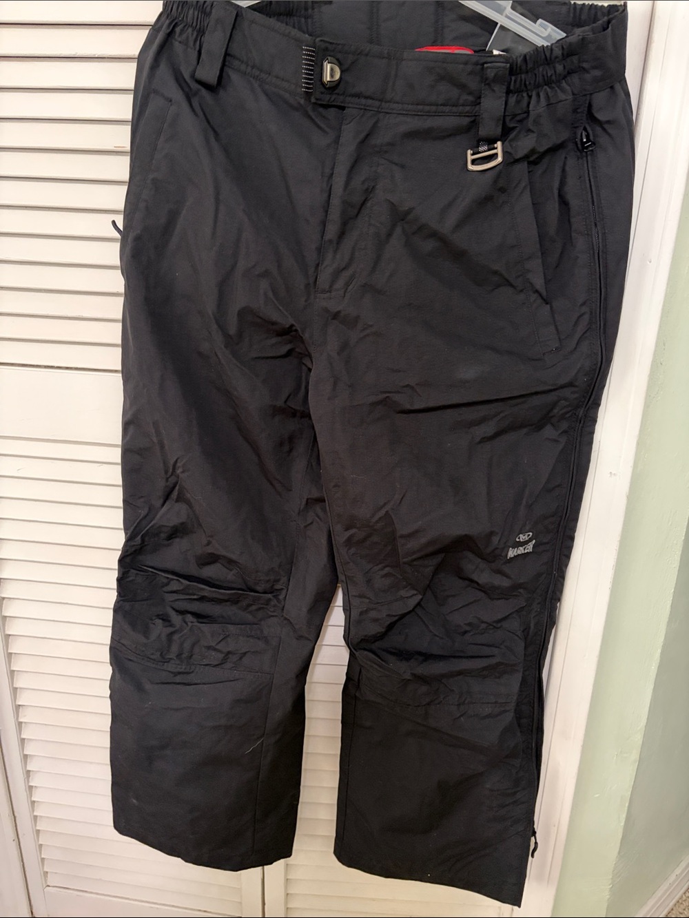 Marker Ski -Snowboard Black Snow Pants 
Men’s  Size Large